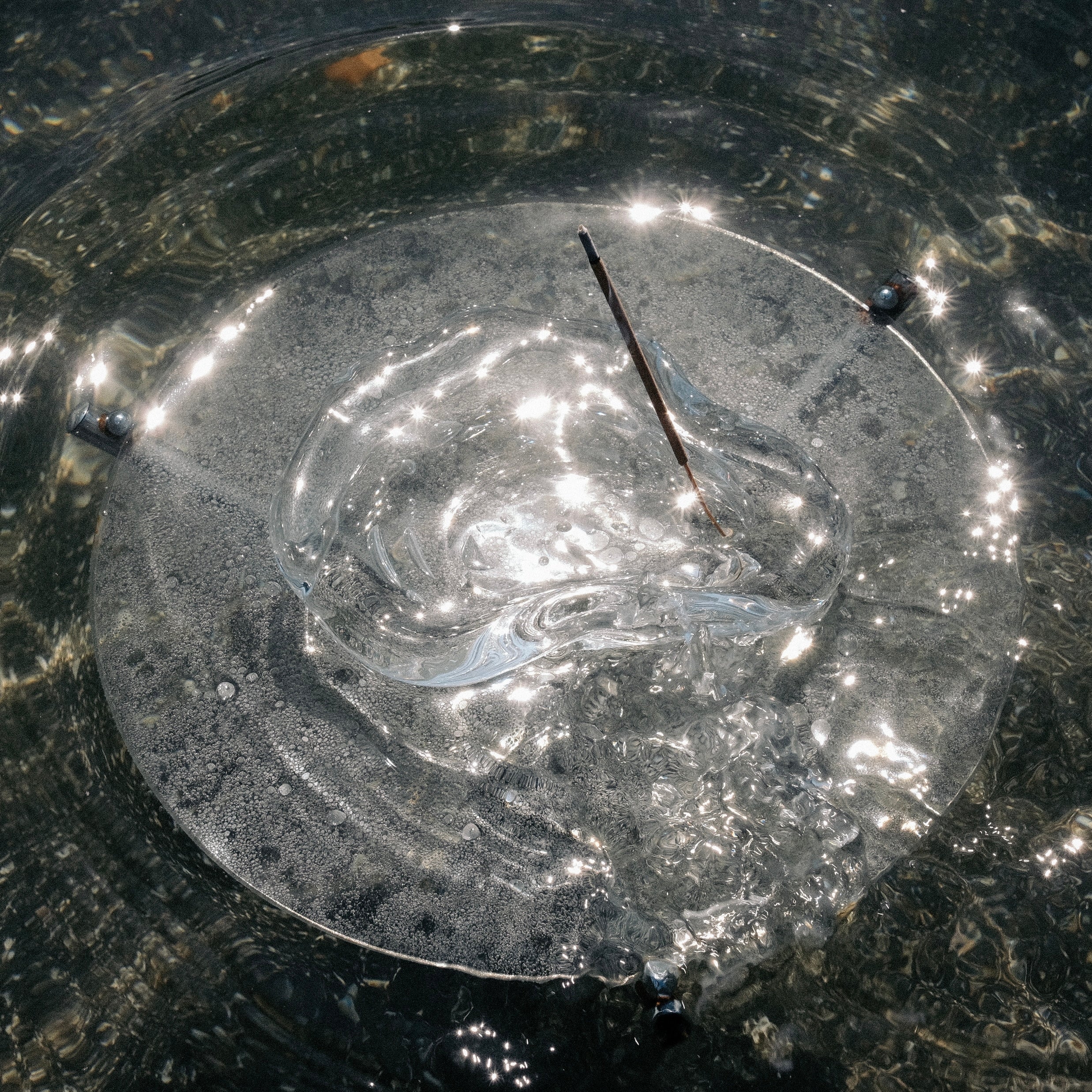 Early morning 7am.(incense sticks)