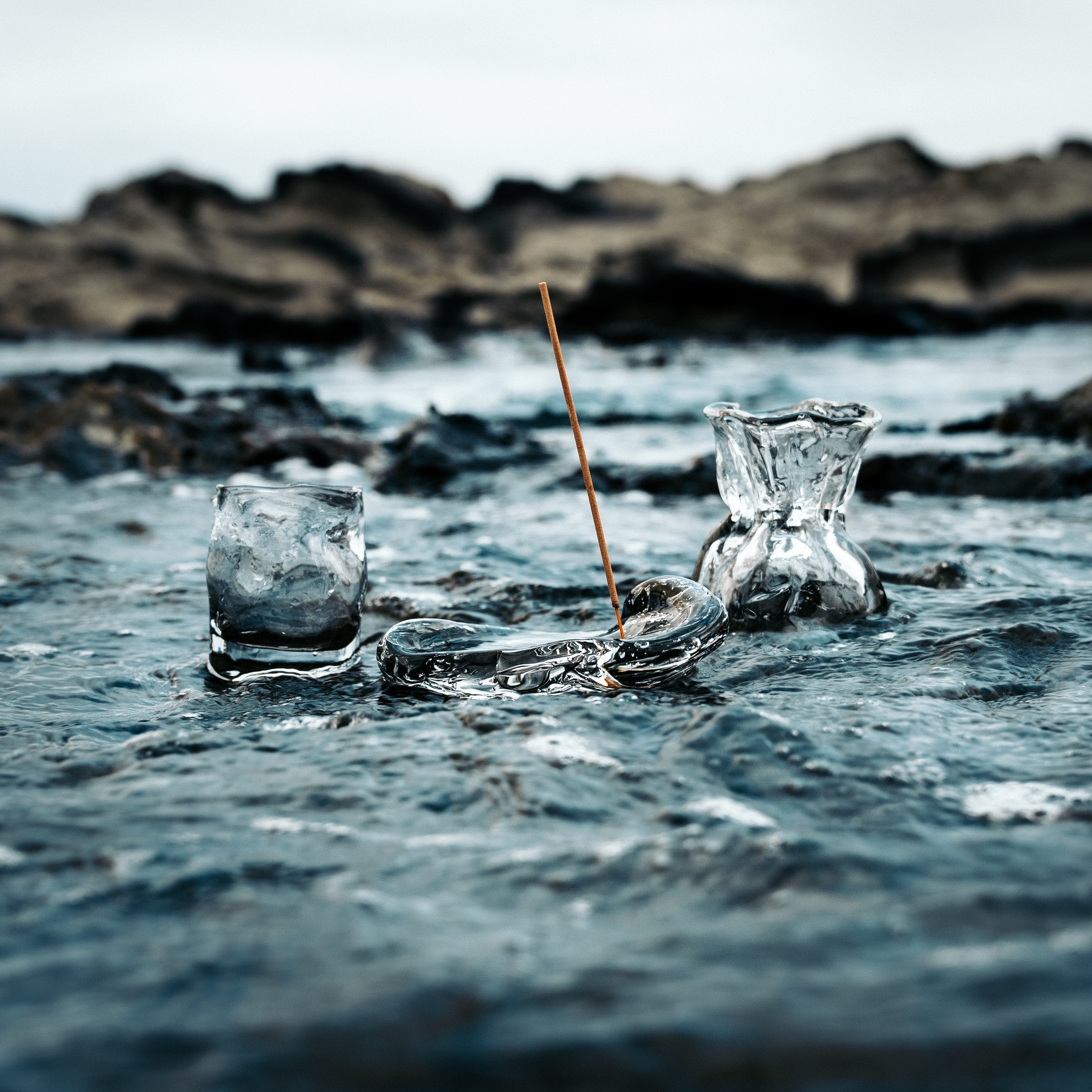 water. (Incense Holder)