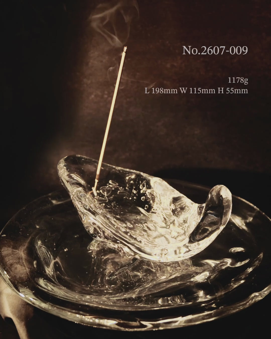 water. (Incense Holder)