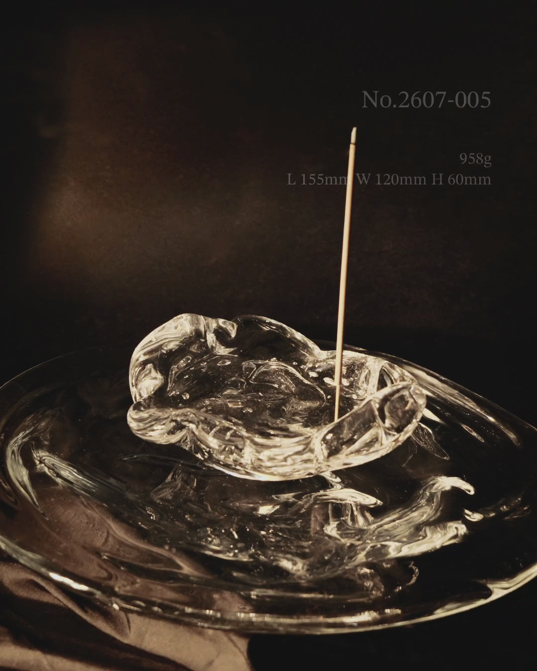 water. (Incense Holder)
